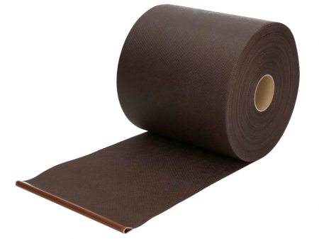 Benzi Polipropilena - Banda intimitate, opacizare gard, TPP - tesatura polipropilenica, 19cm x 48m, maro