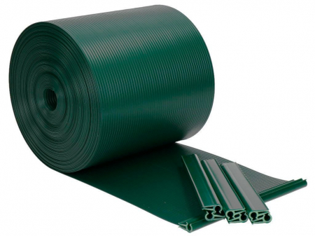 Benzi Polipropilena - Banda intimitate, opacizare gard, PP Line, 19cm x 26m, verde