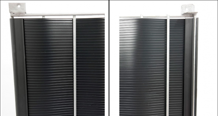 Cleme pentru banda gard, 19 x 2cm, alb [5]