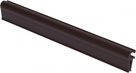 Cleme pentru banda gard, 19 x 2cm, maro [2]