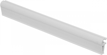 Cleme pentru banda gard, 19 x 2cm, alb [1]