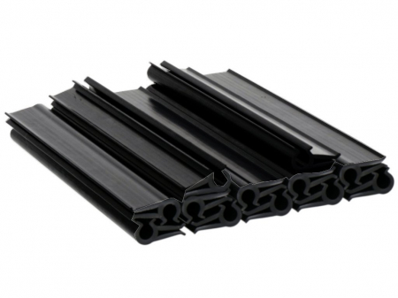 ACCESORII - Cleme pentru banda gard, 19 x 2cm, negru