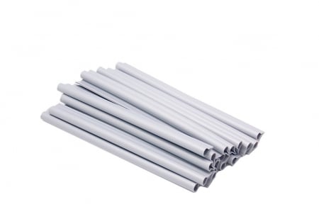 ACCESORII - Clips pentru banda gard, 19 x 1,5cm, gri deschis