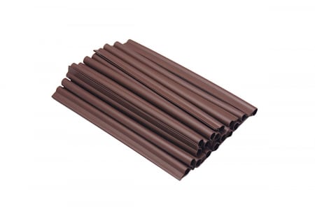 ACCESORII - Clips pentru banda gard, 19 x 1,5cm, maro deschis