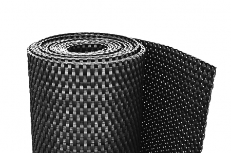 Paravan intimitate balcon, Rattan Tehnic, latime 0,9m x 1m, negru [2]