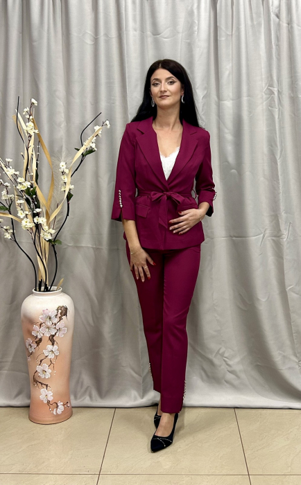 Compleu Bordo  ( sacou + pantalon) [3]