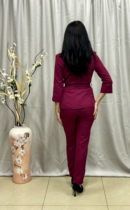 Compleu Bordo  ( sacou + pantalon) [4]