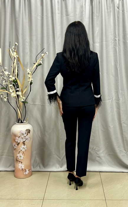 Compleu Negru  ( sacou + pantalon) [4]