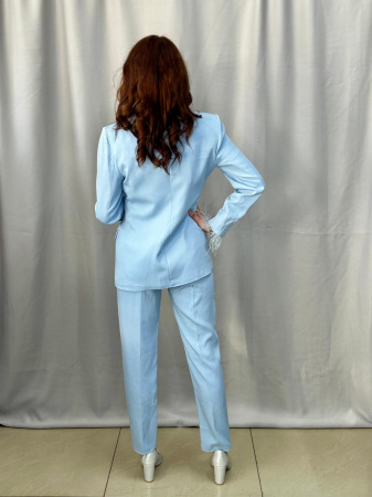 Compleu bleu ciel ( sacou + pantalon) [2]