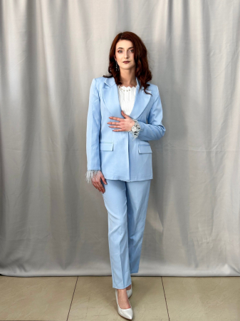 COMPLEURI - Compleu bleu ciel ( sacou + pantalon)
