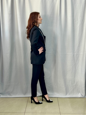 Compleu negru ( sacou + pantalon) [1]