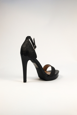 Sandale elegante negre cu toc cui [1]