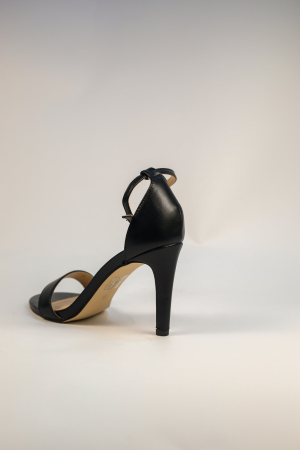 Sandale elegante negre cu toc cui [2]