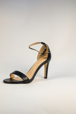Sandale elegante negre cu toc cui [1]