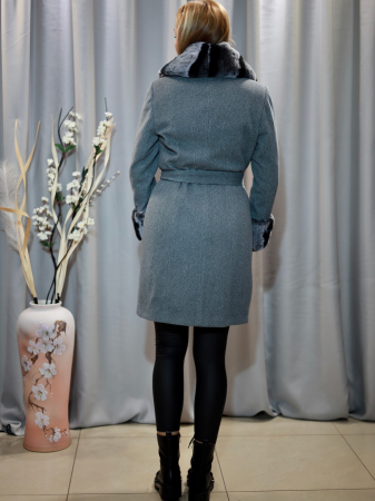 Palton Lână Gri Petrol [1]