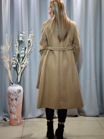 Palton stofă  maron mărime universală [1]