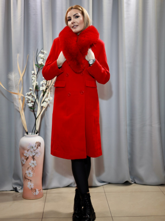 Palton Stofă Roșu [1]