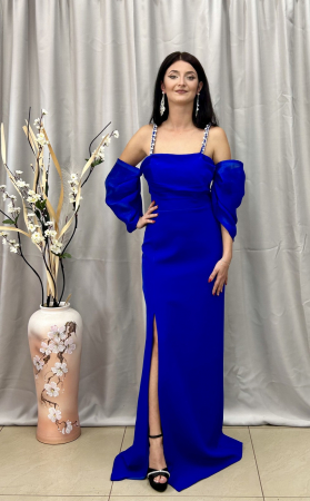 Rochii elegante lungi - Rochie Elegantă Lungă Albastră