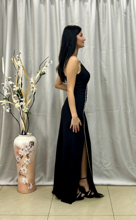 Rochie Elegantă Lungă Neagră [1]