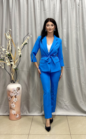 COMPLEURI - Compleu Albastru  ( sacou + pantalon)