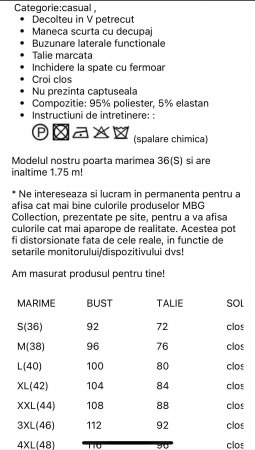 Rochie Midi Elegantă Cloș Blue Ciel [6]