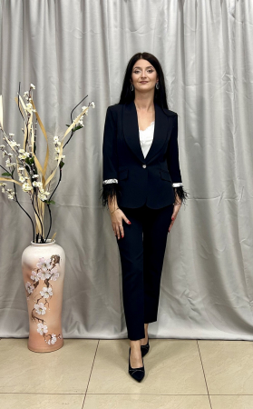 COMPLEURI - Compleu Negru  ( sacou + pantalon)