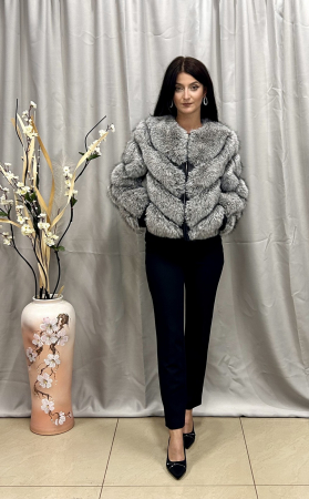 Jaketă Gri blăniță ecologică [0]