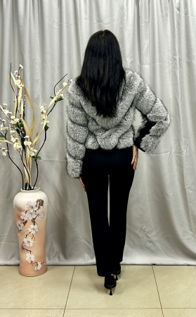 Jaketă Gri blăniță ecologică [1]