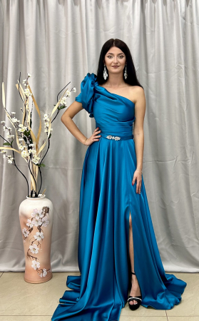Rochii elegante lungi - Rochie Elegantă Lungă Albastră