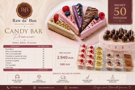 Candy Bar - Candy Bar  50 persoane