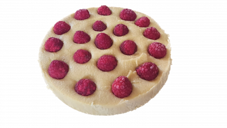 Fudge cu ciocolata albă și zmeura [1]