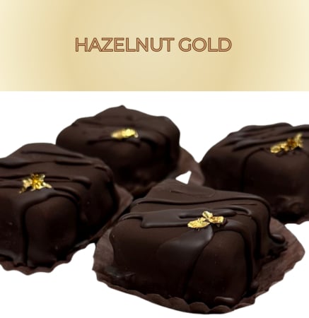 Prajituri - Hazelnut Gold cu zmeură