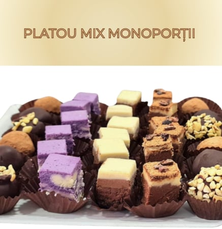 Prajituri - Monoportii - Platou mixt