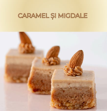 Prajituri - Prăjitură cu Caramel Sărat și Migdale