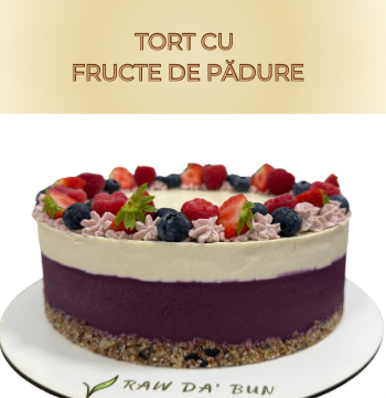 Torturi - Tort cu Cremă de Afine și Ciocolată Albă