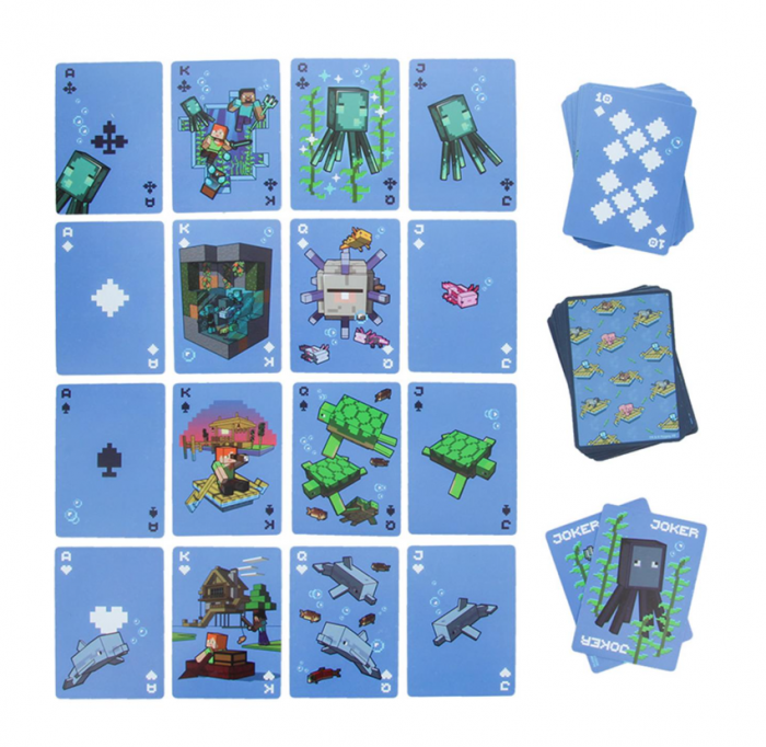 Cărți de joc Minecraft - Waterproof [2]