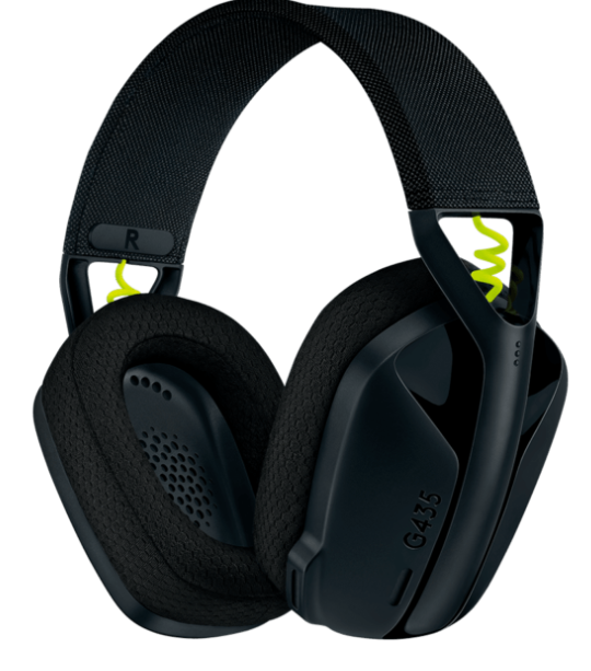 Căști Logitech, G435 Lightspeed Wireless Gaming Headset- Black [1]