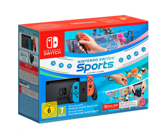 Consola Nintendo Switch Sports Bundle Had + 12 luni abonament Nintendo Switch Online [1]