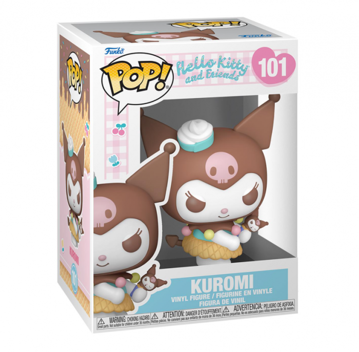 Figurină Funko Pop Hello Kitty and Friends - Kuromi  (Ice Cream) [2]