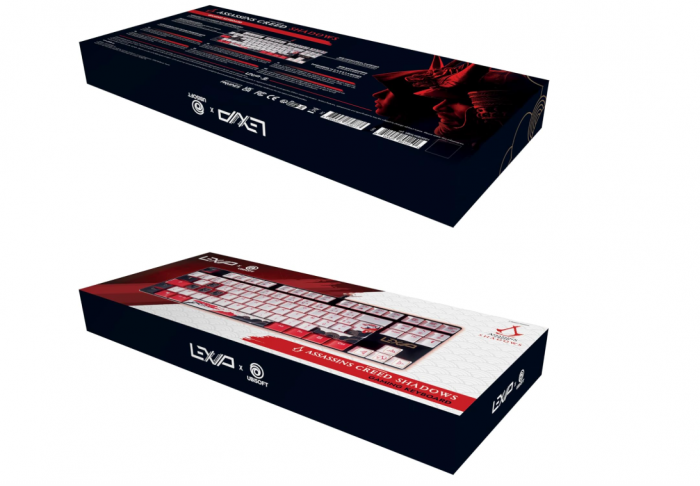 Lexip X Ubisoft Assassin's Creed Shadows Qwerty Keyboard [3]