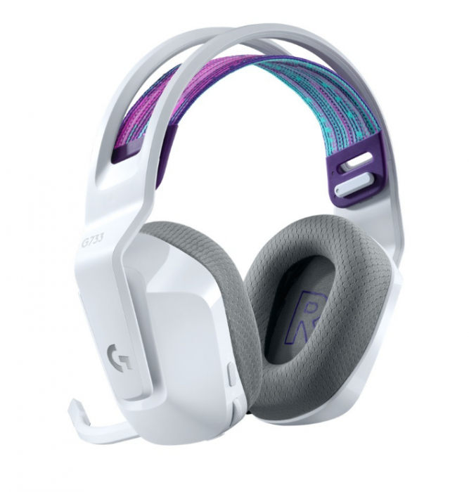 LOGITECH G733 LIGHTSPEED Wireless RGB Gaming Headset – WHITE [3]