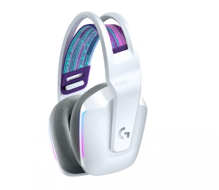 LOGITECH G733 LIGHTSPEED Wireless RGB Gaming Headset – WHITE [2]