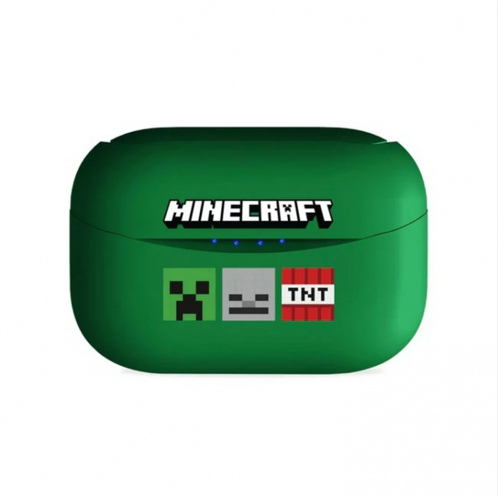 Căști OTL-Minecraft Icons Green TWS [4]