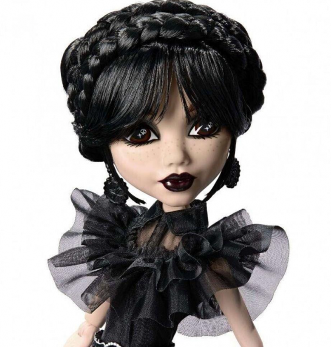 Păpușă Mattel Monster High X Wednesday - Raven's Wednesday [4]