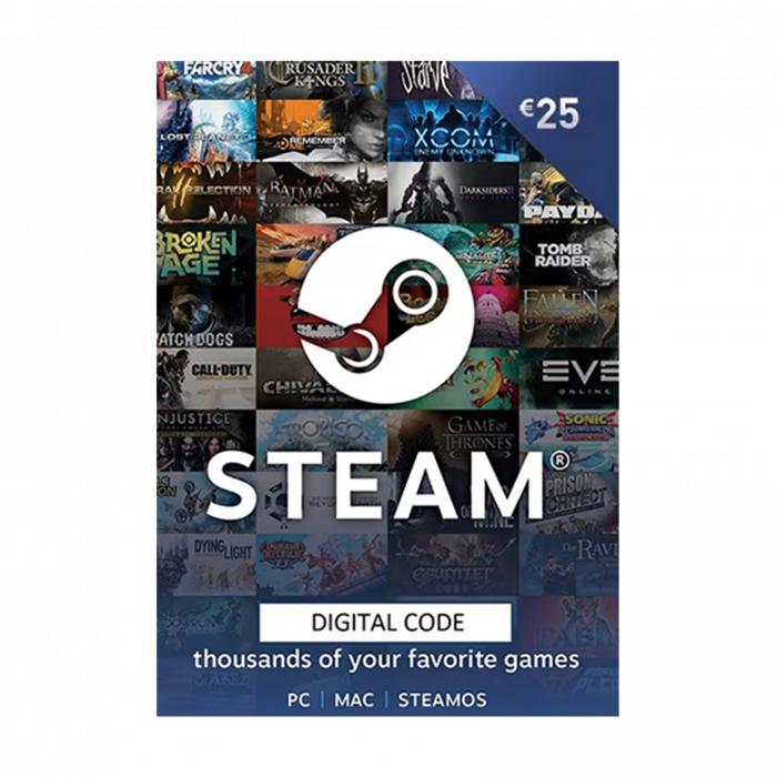 Steam Gift Card 25 Euro - Cod Digital [1]