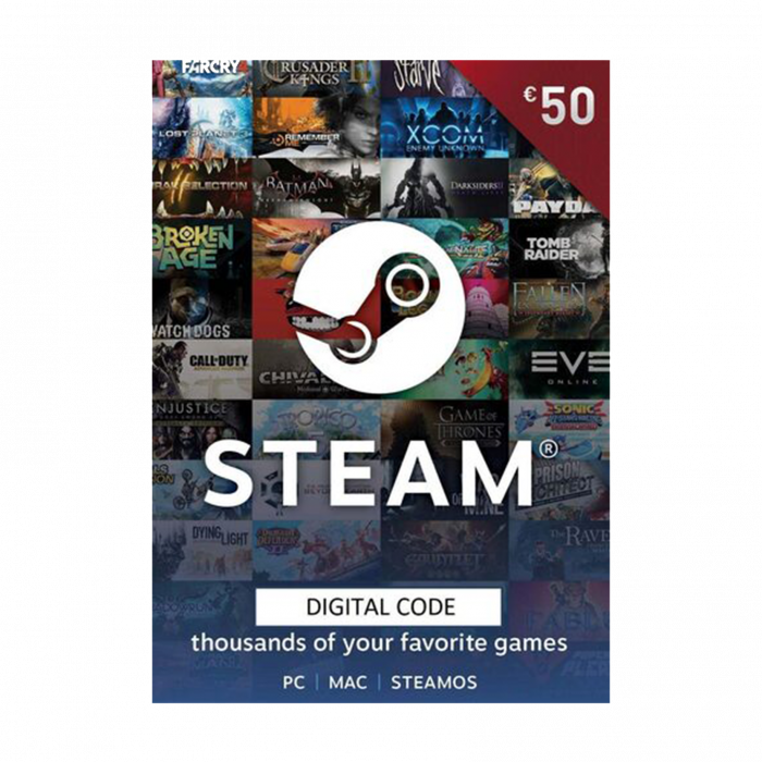 Steam Gift Card 50 Euro - Cod Digital [1]