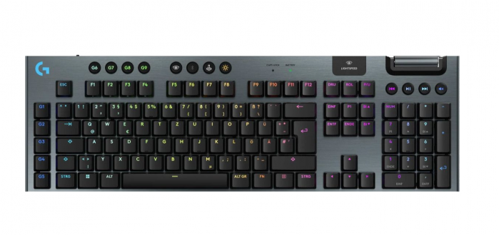 Tastatura Logitech G915 X Lightspeed Wireless, Black, Tactile [1]