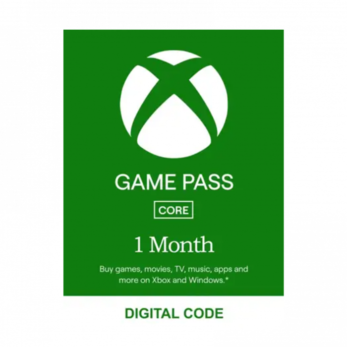 XBOX GAME PASS CORE – 1 LUNĂ [1]