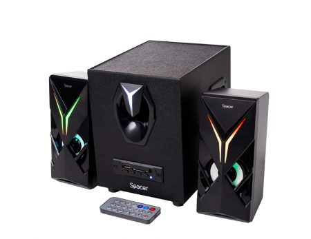 Gaming - BOXE SPACER Gaming 2.1 - SPGS-HURRICANE-BT