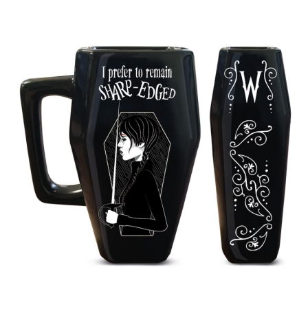 Cană Pyramid: Wednesday - Coffin Shaped Mug [1]